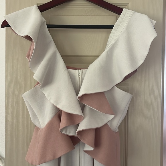 C/MEO Pink and Ivory Dress - Picture 6 of 7